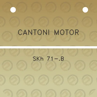 cantoni-motor-skh-71-b