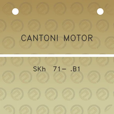 cantoni-motor-skh-71-b1