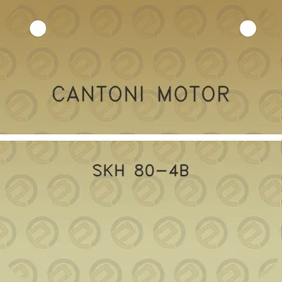 cantoni-motor-skh-80-4b