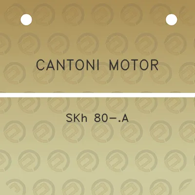 cantoni-motor-skh-80-a