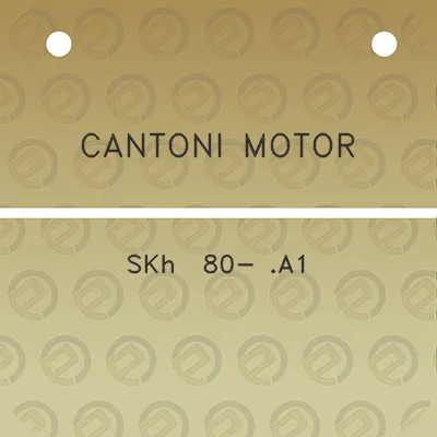 cantoni-motor-skh-80-a1