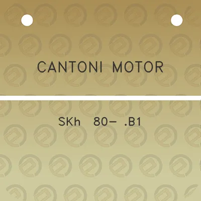 cantoni-motor-skh-80-b1