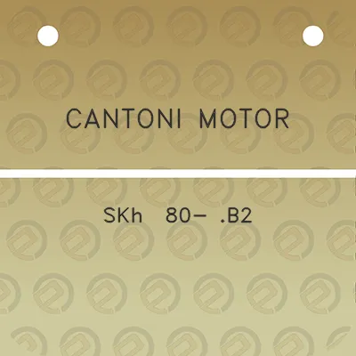 cantoni-motor-skh-80-b2