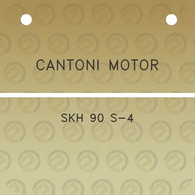 cantoni-motor-skh-90-s-4