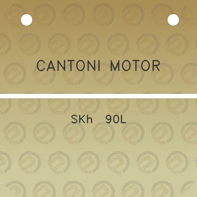 cantoni-motor-skh-90l