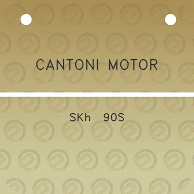 cantoni-motor-skh-90s