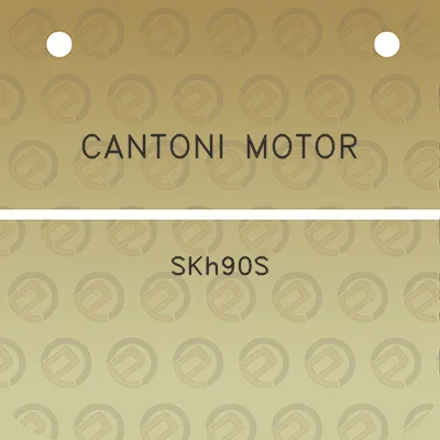 cantoni-motor-skh90s