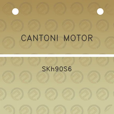 cantoni-motor-skh90s6