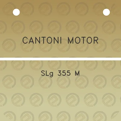 cantoni-motor-slg-355-m