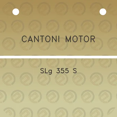 cantoni-motor-slg-355-s