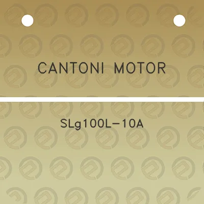 cantoni-motor-slg100l-10a