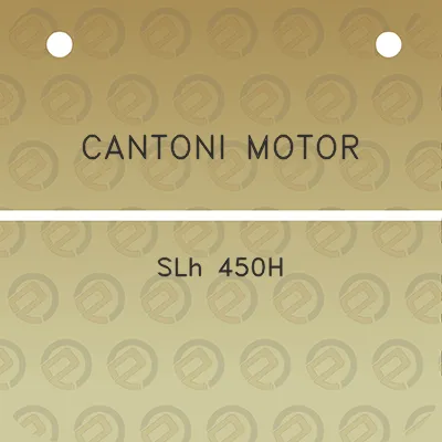 cantoni-motor-slh-450h