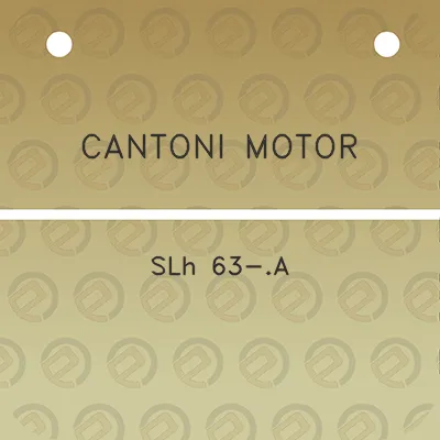 cantoni-motor-slh-63-a