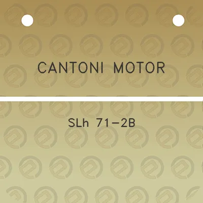 cantoni-motor-slh-71-2b