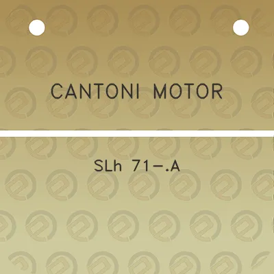 cantoni-motor-slh-71-a