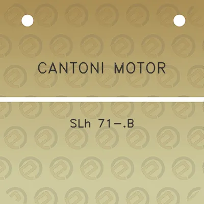 cantoni-motor-slh-71-b