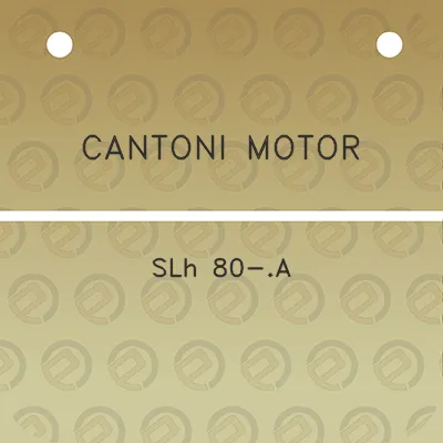 cantoni-motor-slh-80-a