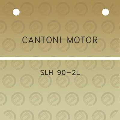 cantoni-motor-slh-90-2l