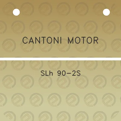 cantoni-motor-slh-90-2s