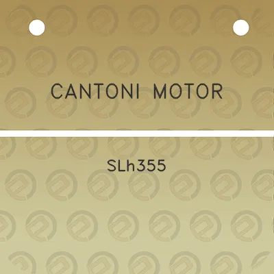 cantoni-motor-slh355