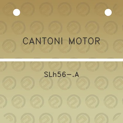 cantoni-motor-slh56-a