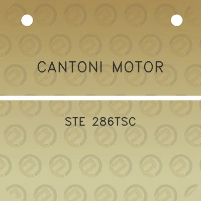 cantoni-motor-ste-286tsc