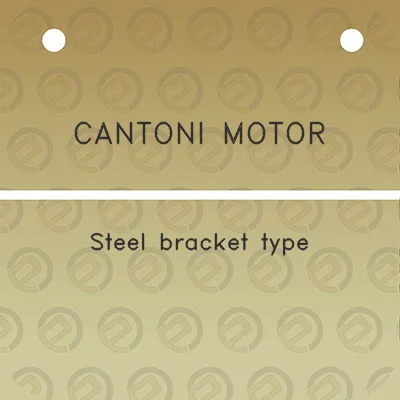 cantoni-motor-steel-bracket-type