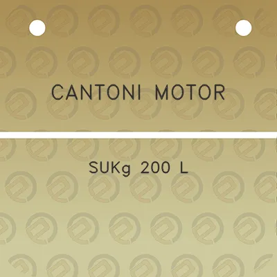 cantoni-motor-sukg-200-l