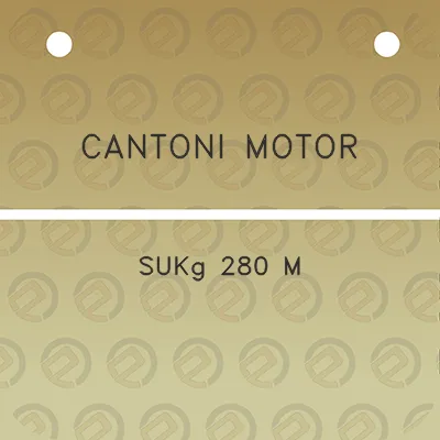 cantoni-motor-sukg-280-m