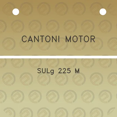 cantoni-motor-sulg-225-m