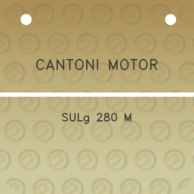 cantoni-motor-sulg-280-m