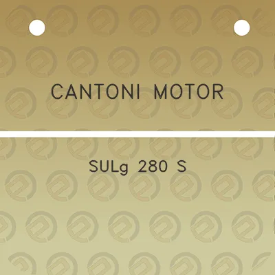 cantoni-motor-sulg-280-s