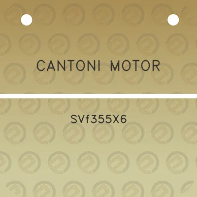 cantoni-motor-svf355x6