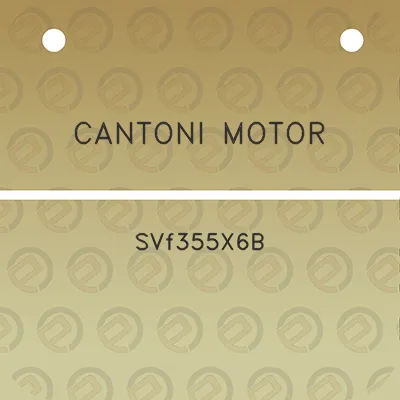 cantoni-motor-svf355x6b