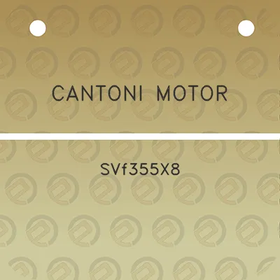 cantoni-motor-svf355x8