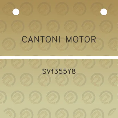 cantoni-motor-svf355y8