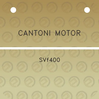 cantoni-motor-svf400