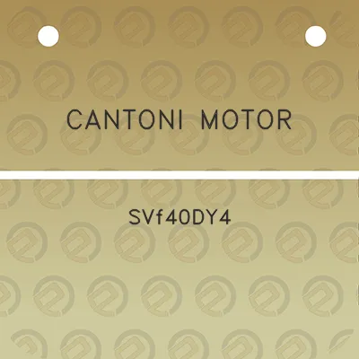 cantoni-motor-svf40dy4