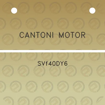 cantoni-motor-svf40dy6