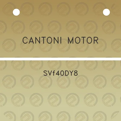 cantoni-motor-svf40dy8