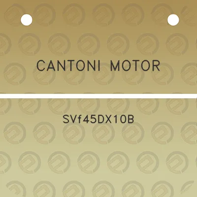 cantoni-motor-svf45dx10b