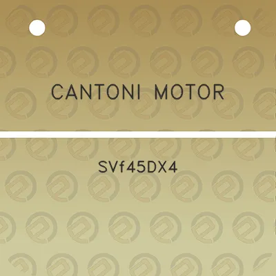 cantoni-motor-svf45dx4