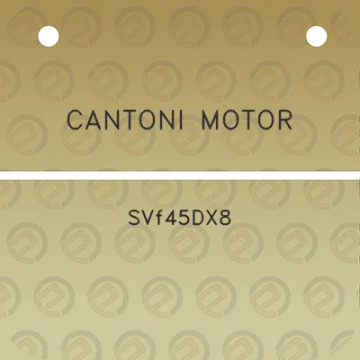 cantoni-motor-svf45dx8