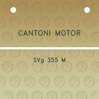 cantoni-motor-svg-355-m