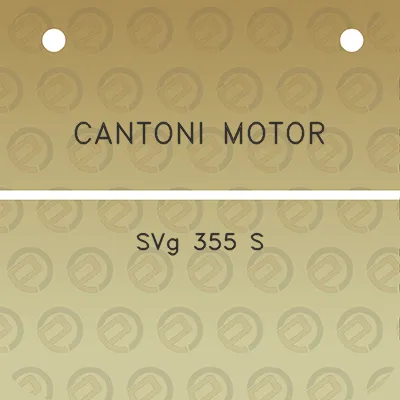 cantoni-motor-svg-355-s