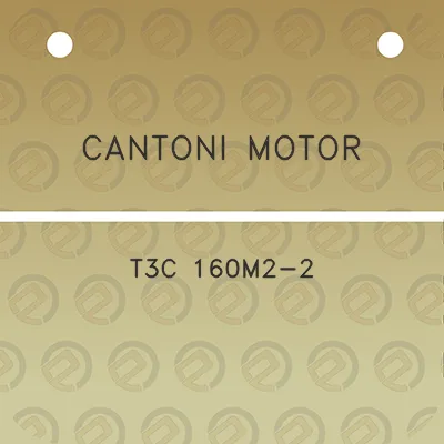 cantoni-motor-t3c-160m2-2