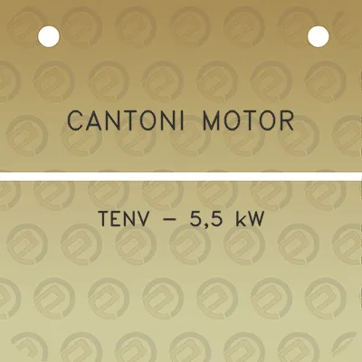 cantoni-motor-tenv-55-kw