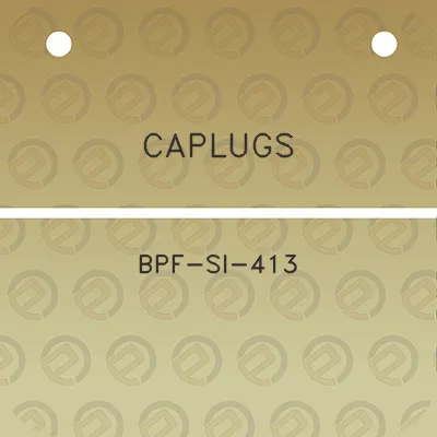 caplugs-bpf-si-413