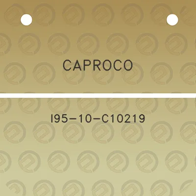 caproco-i95-10-c10219