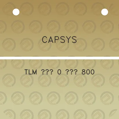 capsys-tlm-0-800